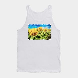 Sunflowers 10 Tank Top